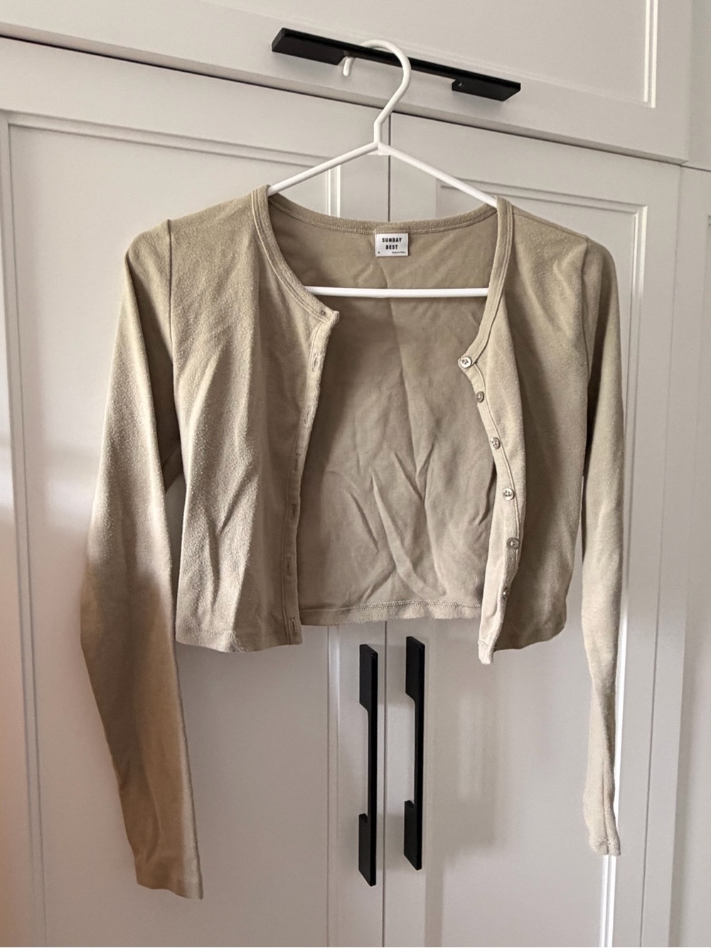 Sunday best cropped cardigan